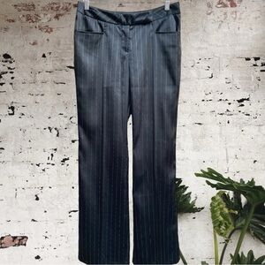 𝅺$10$ add on RK ZORA WOMEN'S SATIN PINSTRIPE GENTLEMEN'S style trouser pants